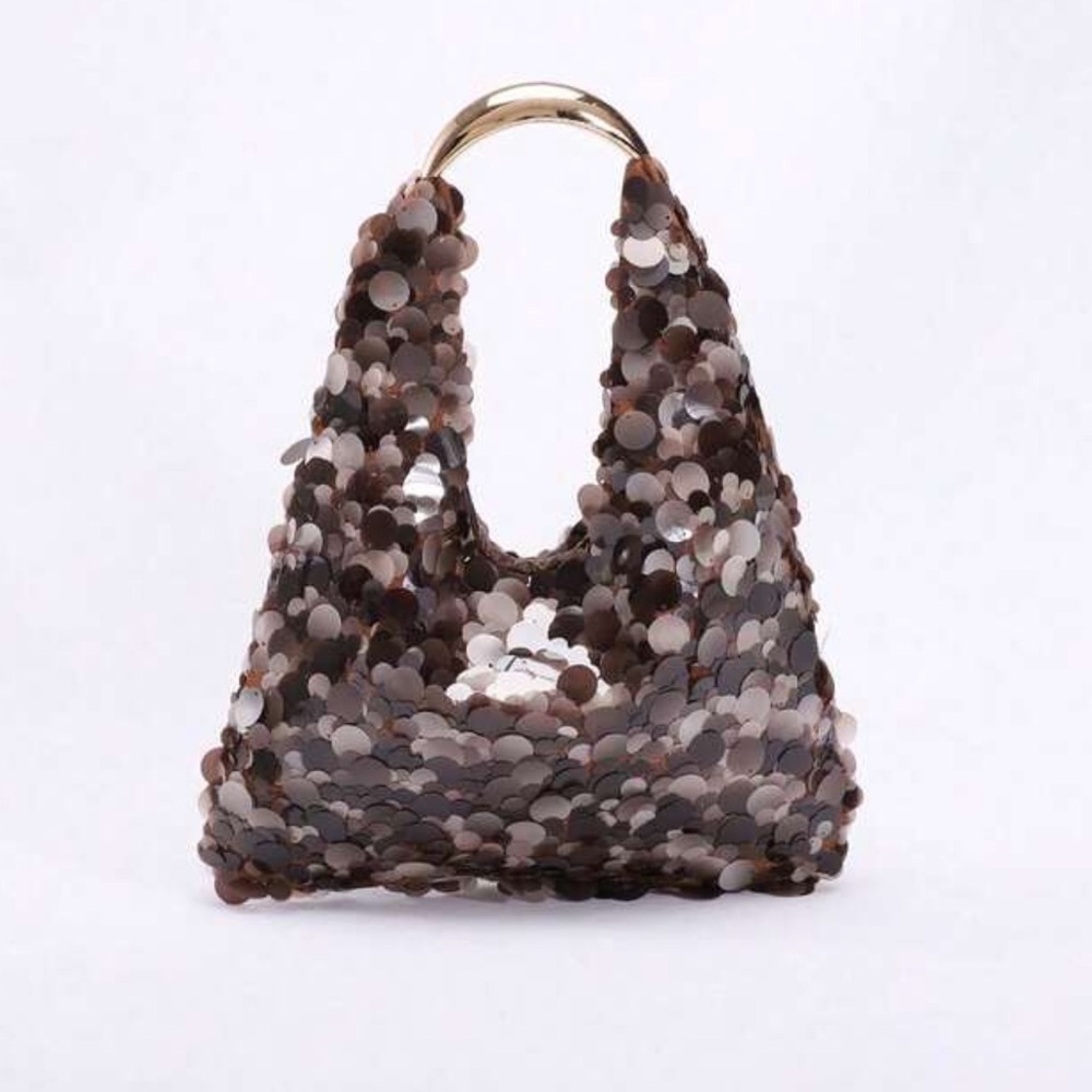 👜 Brown Sequin Bag 👜